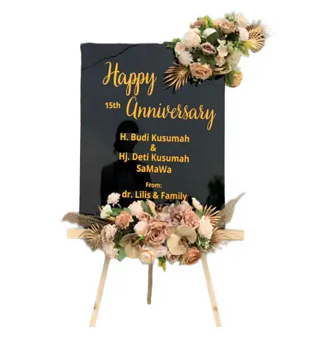 Papan Bunga Akrilik Marga Rahayu